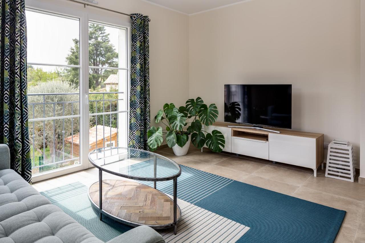 Luxurious And Spacious Apartment In The Heart Of The Cote D'Azur Roquefort Les Pins Ngoại thất bức ảnh
