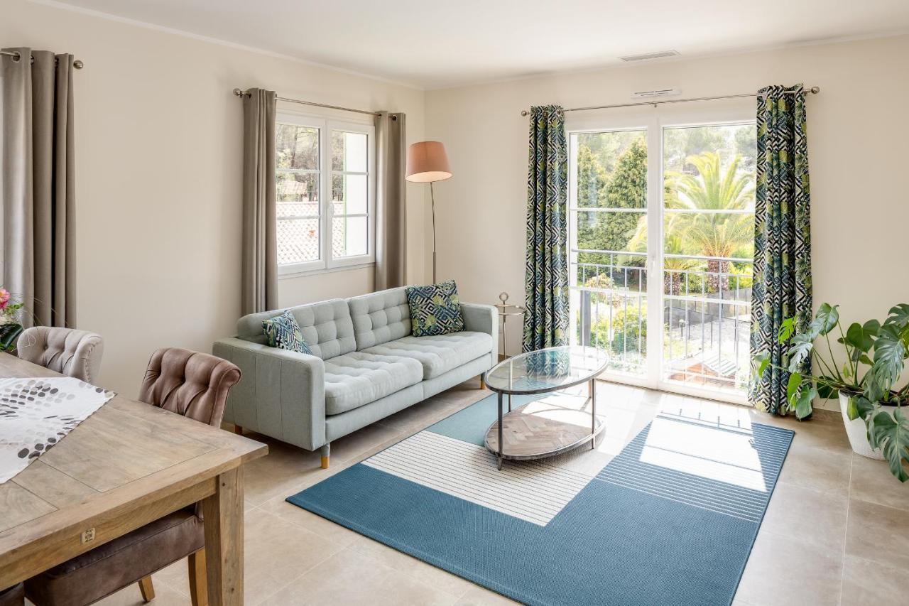 Luxurious And Spacious Apartment In The Heart Of The Cote D'Azur Roquefort Les Pins Ngoại thất bức ảnh